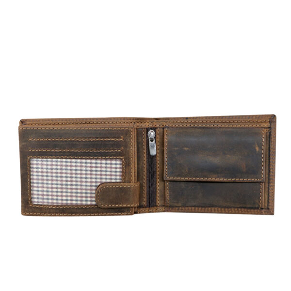Leather Bi-Fold Wallet - Image 2