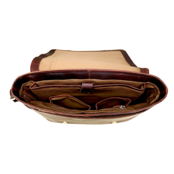Leather Office Bag - Image 3