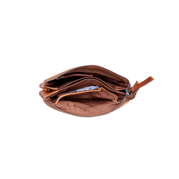 Leather Woven Sling Bag - Image 3