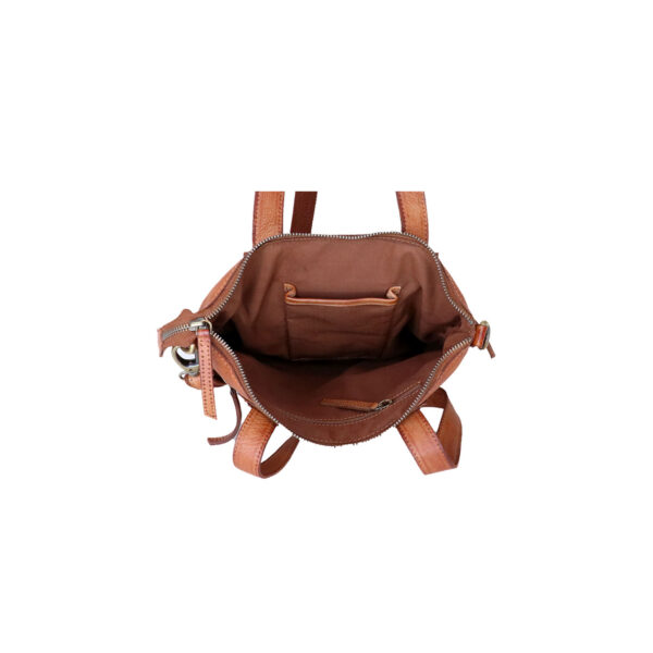 Leather Woven Sling Bag - Image 3