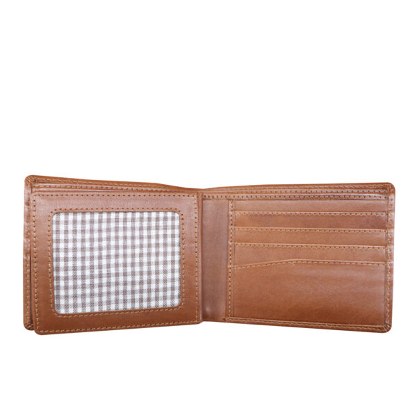 Leather Bi-Fold Wallet - Image 2